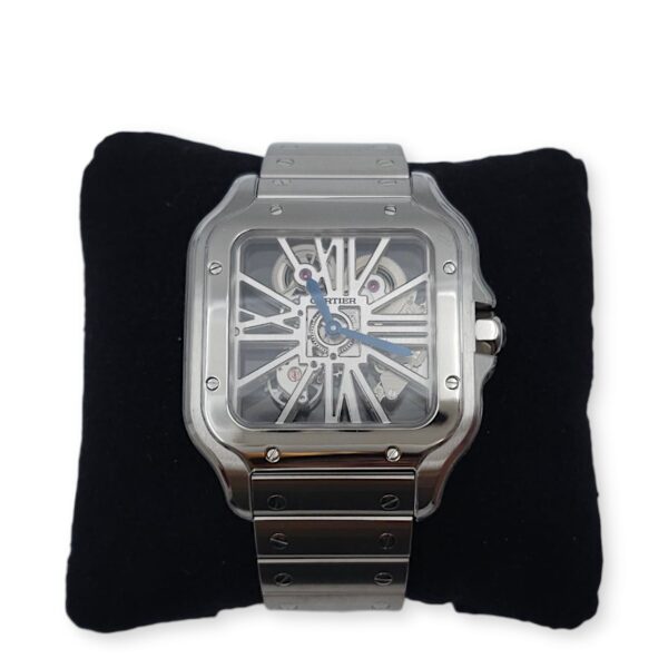 Santos de Cartier Large Skeleton 39.8 Ref WHSA0015 - Image 3