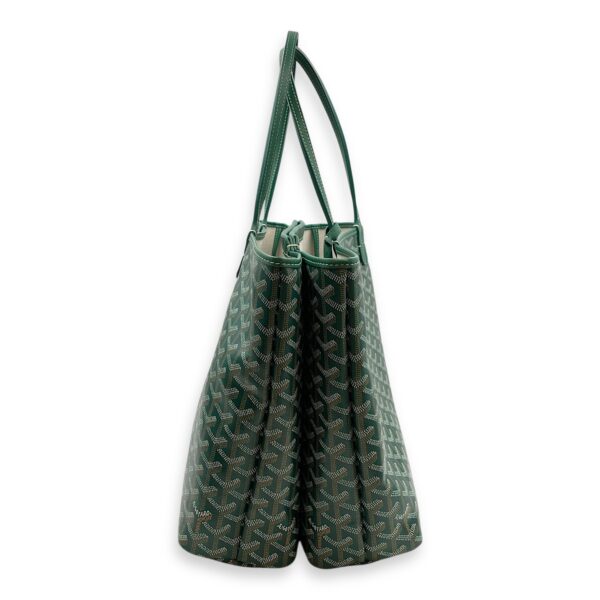 Isabelle PM Green Shoulder Bag in Canvas - Image 5