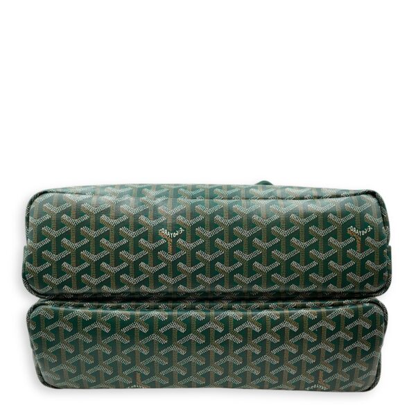 Isabelle PM Green Shoulder Bag in Canvas - Image 6