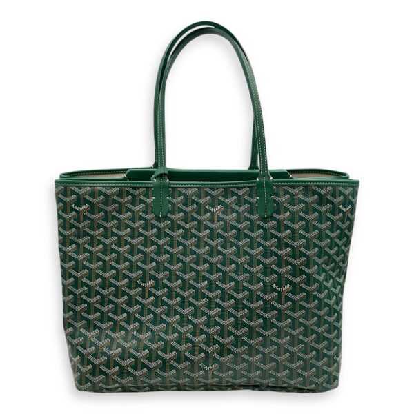 Isabelle PM Green Shoulder Bag in Canvas - Image 3