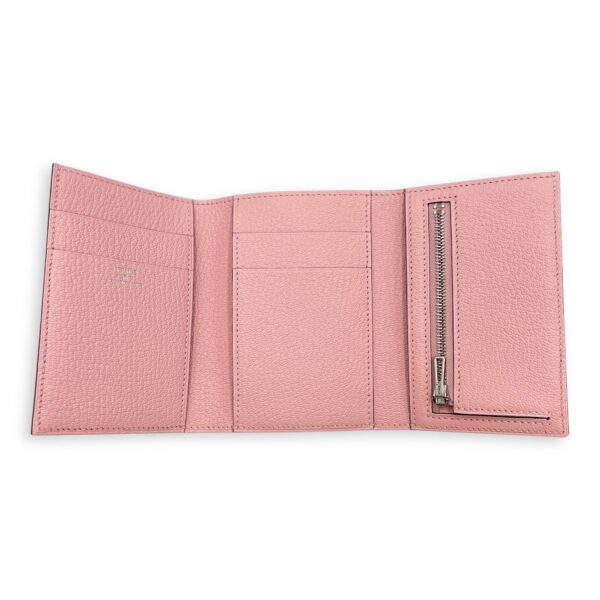 Bearn Rose Sakura Wallet in Chevre Mysore, Palladium hardware - Image 4