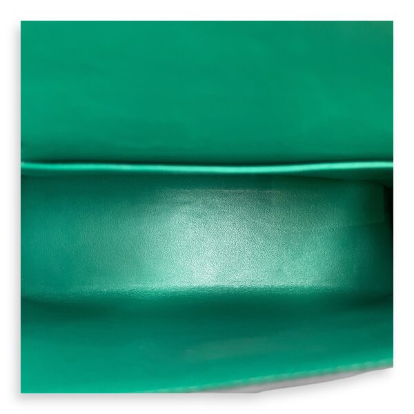 Sellier Kelly 20 Vert Jade in Epsom, Palladium hardware - Image 7