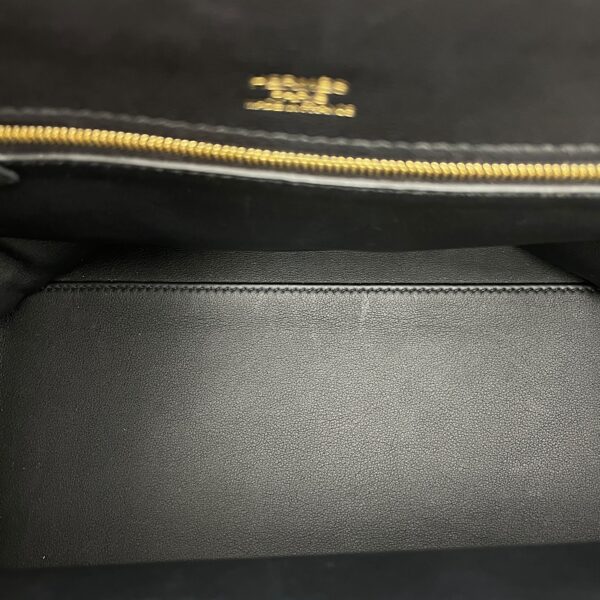 24/24 29 Black in Togo/Swift, Gold hardware - Image 7