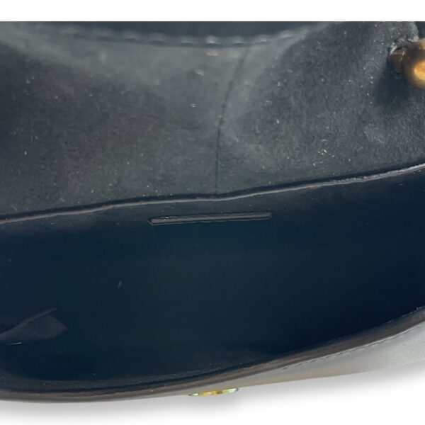 C'mon Nano Black Belt Bag in Calfskin, Gold hardware - Image 7