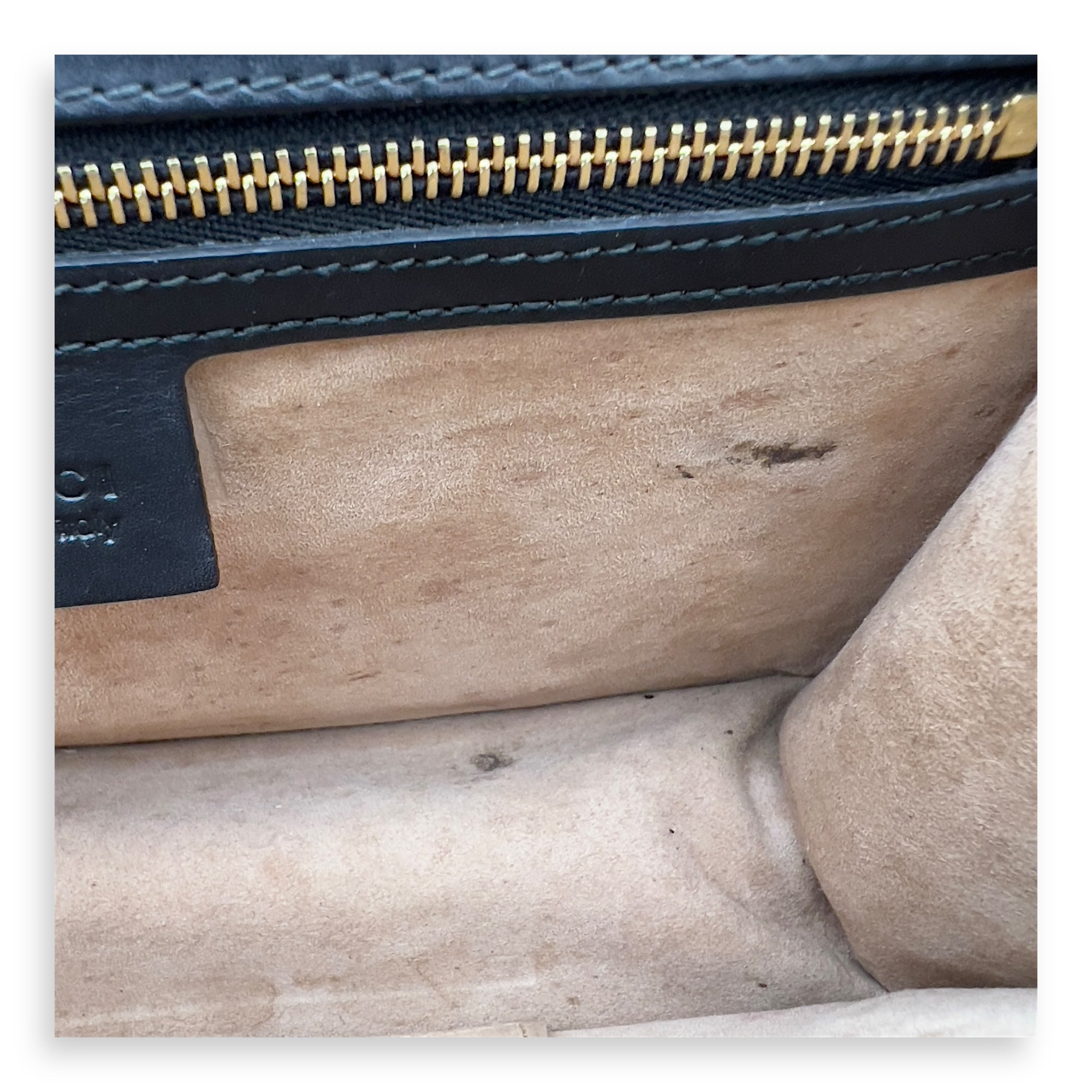 Sylvie Shoulder Bag Black in Calfskin, Gold hardware - Image 9