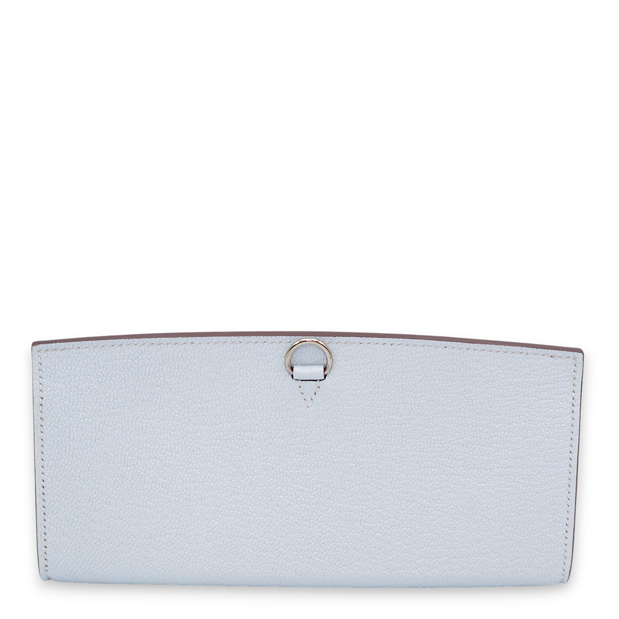 In-the-loop Wink Glasses Case Blue Brume/ Blue Hydra/ Quebracho/ Mauve Sylvestre in Chevre Mysore - Image 3