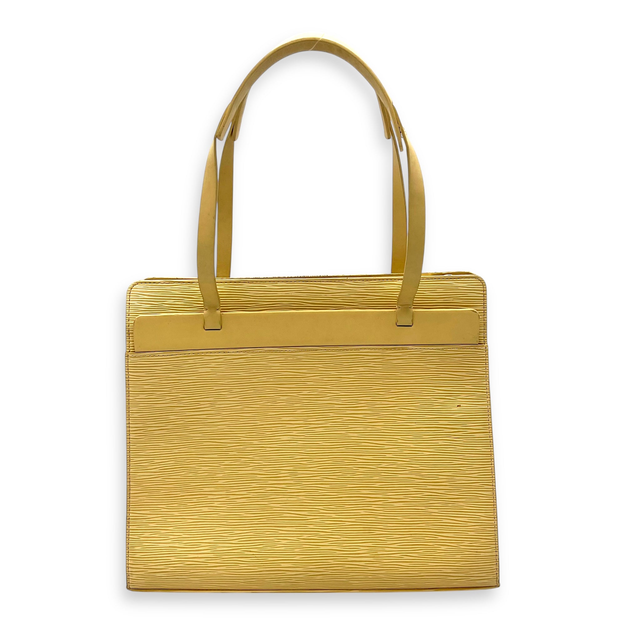 Croisette PM Top handle bag in Epi leather, Gold Hardware