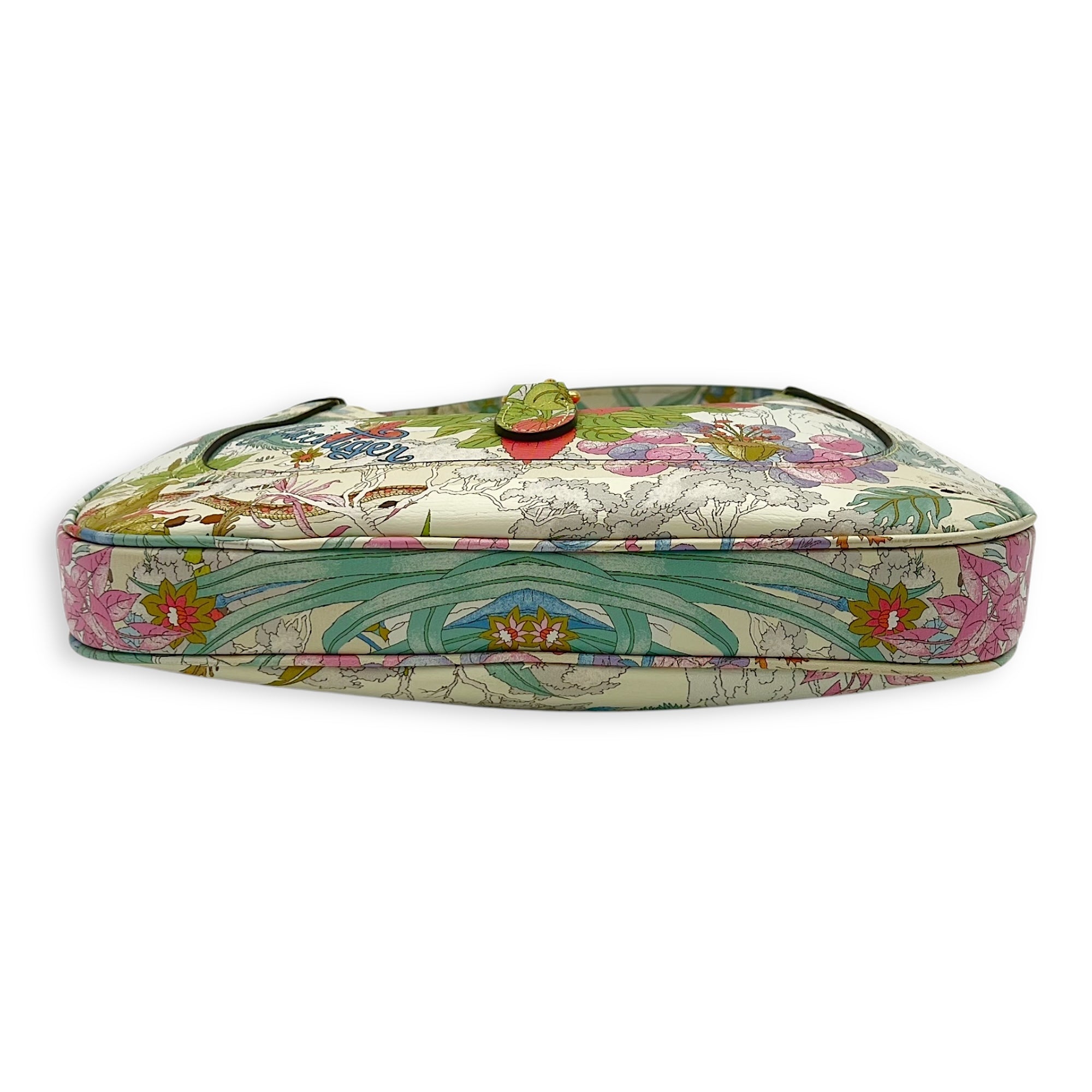 Jackie 1961 Small Multi-colour Shoulder Bag in Calfskin, Gold hardware - Image 6