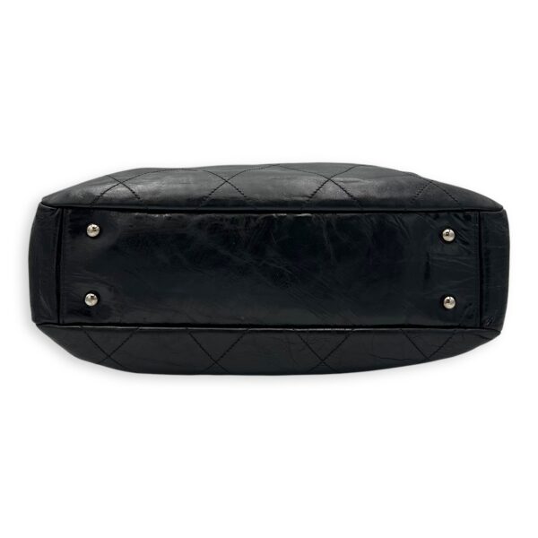 2 way bag Top Handle Bag Black in Calfskin, Gold hardware - Image 6