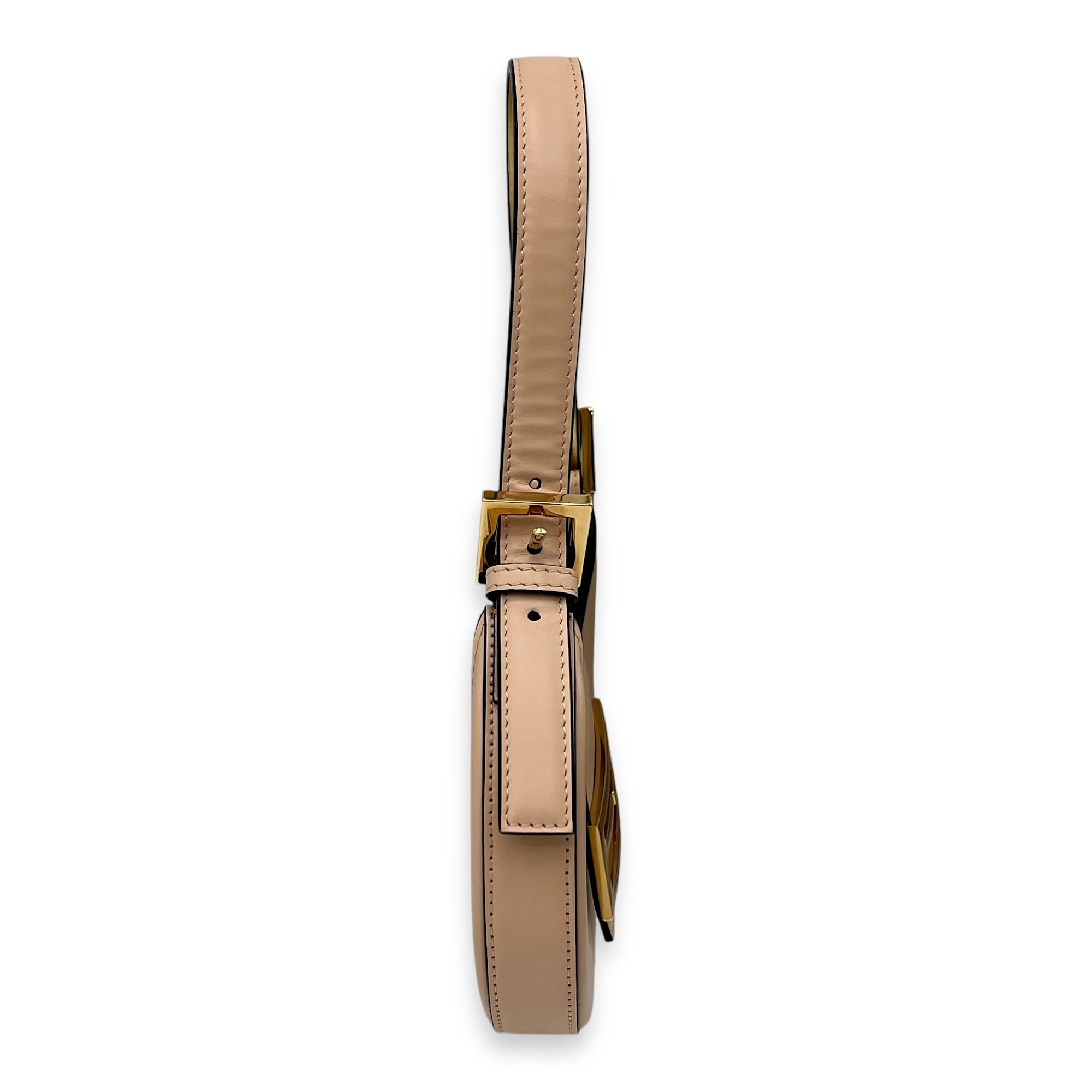 Cookie Mini Top handle bag in Calfskin, Gold Hardware - Image 5