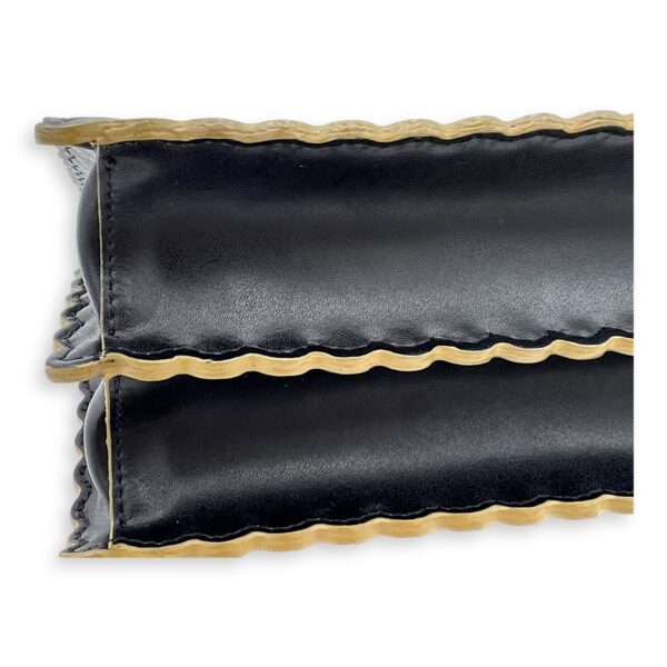 Kan I Small Crossbody bag in Calfskin, Light Gold Hardware - Image 10