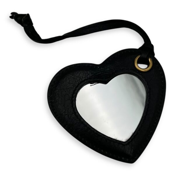 Le Cagole XS Black Shoulder Bag in Distressed Leather, Gold hardware - Image 15