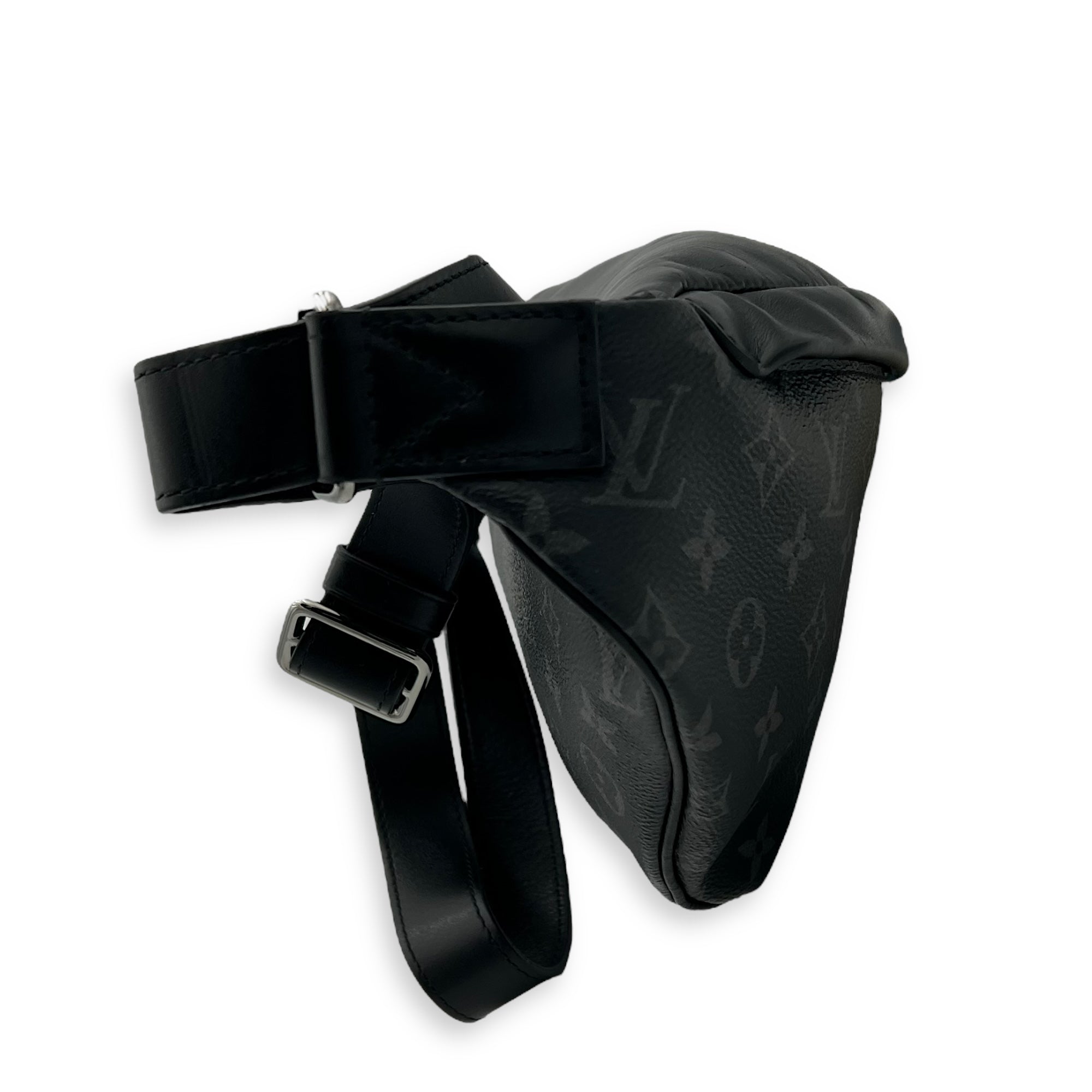 Discovery Belt Bag Eclipse in Monogram Coated Canvas, Silver hardware - Image 5