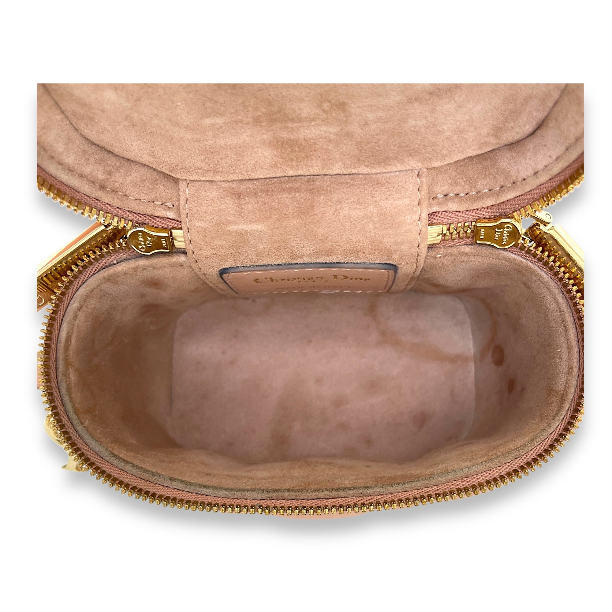 LADY DIOR Micro Vanity bag in Lambskin, Gold Hardware - Image 12