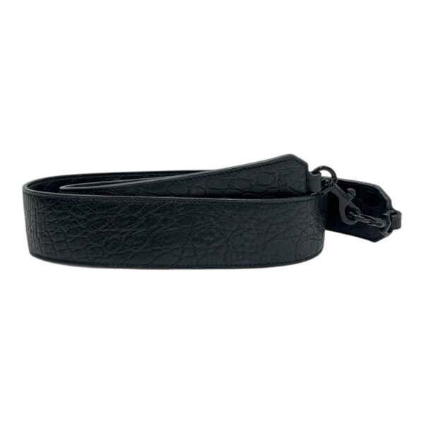 Cabas Top Handle Bag Black in Calfskin, Lacquered Metal hardware - Image 10