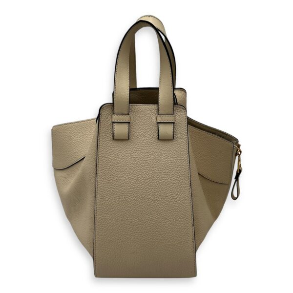 Hammock Small Beige Shoulder Bag in Calfskin, Gold hardware - Image 3